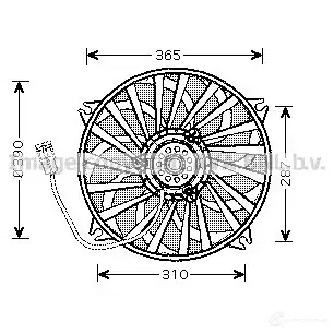 Радиатор охлаждения двигателя PRASCO ol2382 0VMRHS OP304R 002 2598074