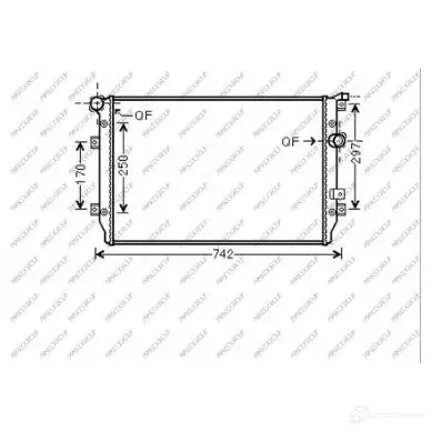 Радиатор охлаждения двигателя PRASCO H F5KV ST056R002 1437673101 изображение 0