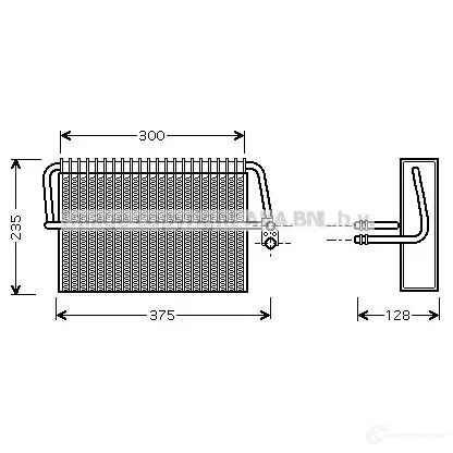 Радиатор охлаждения двигателя PRASCO vwa2317 2611744 D IYSIO 4045385191864 изображение 0