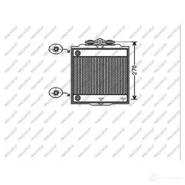 Радиатор охлаждения двигателя PRASCO BM101R005 07P B72K 1437689828 изображение 0