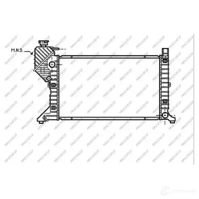 Радиатор охлаждения двигателя PRASCO ME915R004 1437727253 RD V0B8 изображение 0