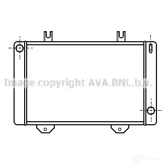 Радиатор охлаждения двигателя PRASCO fd2133 2582846 MJNV F87 4045385019250