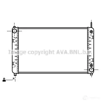 Радиатор охлаждения двигателя PRASCO M261 JGY ms2180 4045385027798 2595760
