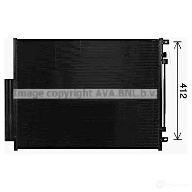 Радиатор охлаждения двигателя PRASCO 2574913 al2120 AA34 4R002 TK6LG