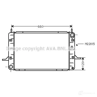 Радиатор охлаждения двигателя PRASCO fd2139 QZ IRK0U 4045385019311 2582848