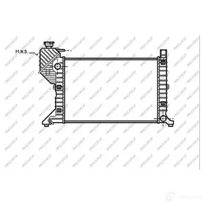 Радиатор охлаждения двигателя PRASCO ME915R001 G9E CE 1437674143