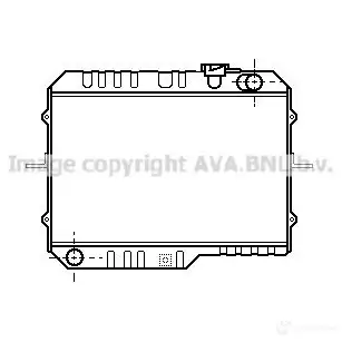 Радиатор охлаждения двигателя PRASCO CP25 P0K 2590933 4045385024629 ka2002