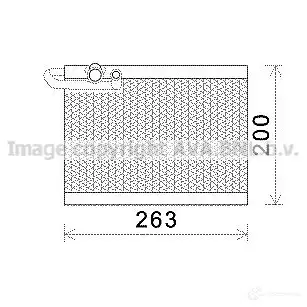 Испаритель кондиционера PRASCO pev351 4045385169566 O 5G0R 2600730 изображение 0