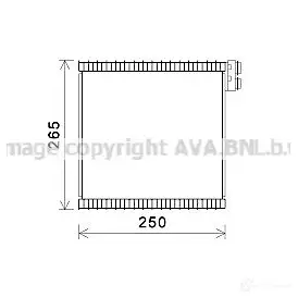 Испаритель кондиционера PRASCO 4045385197071 6 SJX936 ftv442 2587282