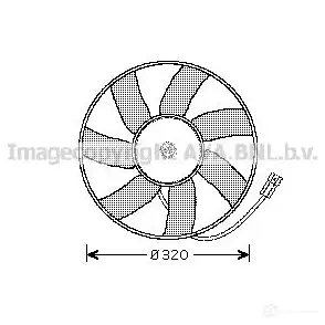 Вентилятор радиатора PRASCO ol7522 4045385090402 2598337 5 1RHPX изображение 0