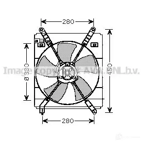 Вентилятор радиатора PRASCO to7525 S39LFT 4 4045385091942 2606962 изображение 0