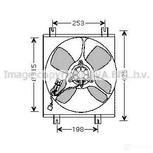 Вентилятор радиатора PRASCO QY2 JY 2596756 4045385089437 mt7504 изображение 0