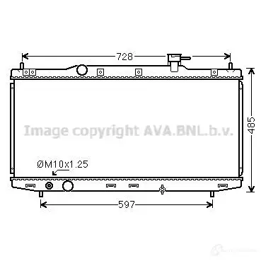 Радиатор печки, теплообменник PRASCO 8MNF4C fda6000 2584461 FD038H00 1