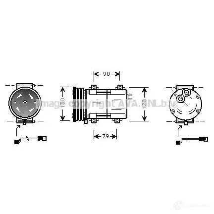 Радиатор печки, теплообменник PRASCO rt6203 2SZMQ RN 082H001 2603947