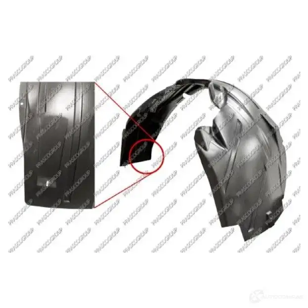 Подкрылок PRASCO 2573280 8033533292187 AA0903613 MG LPX