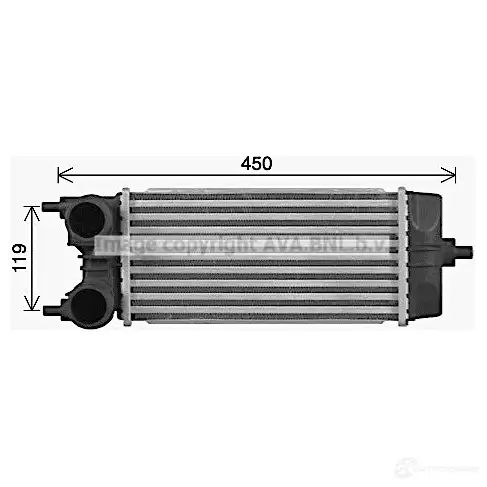 Интеркулер PRASCO fd4688 ES9 TSY 1437671458