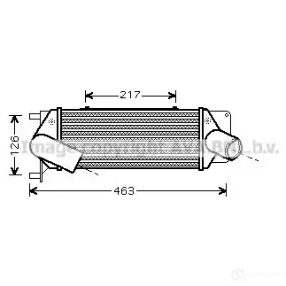 Интеркулер PRASCO 9K A77R 4045385054930 lc4087 2592712 изображение 0