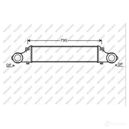 Интеркулер PRASCO 1437671996 ME039N001 QLEG BC изображение 0