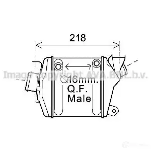 Интеркулер PRASCO DL6E A 4045385182602 ol4598 2598203