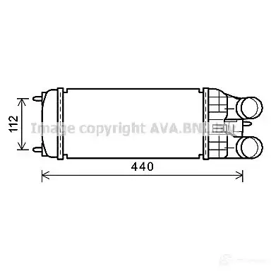 Интеркулер PRASCO 2600660 V799V9L pea4361 CI325 N001 изображение 0