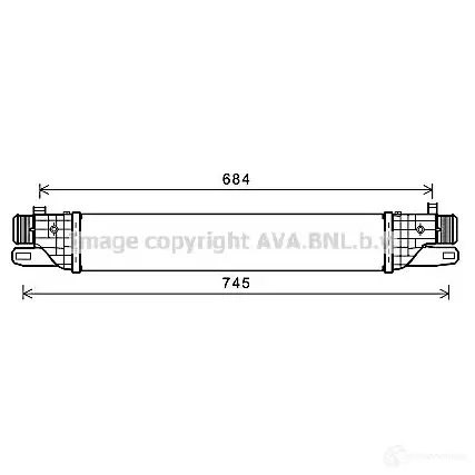 Интеркулер PRASCO 2574932 J1L40K al4128 A A344N005