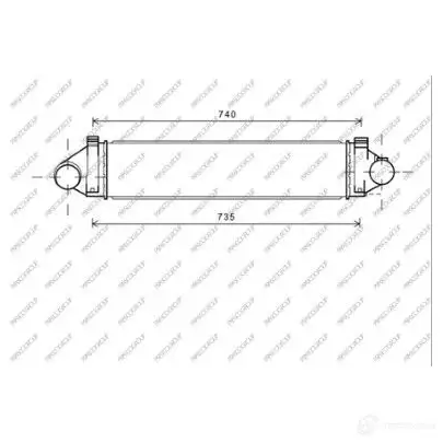 Интеркулер PRASCO 1437674042 FD730N004 F KN33FX изображение 0