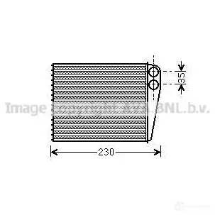 Интеркулер PRASCO 4045385046362 vw4163 S O9HK 2610847 изображение 0