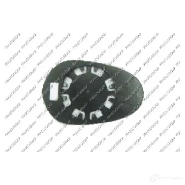 Зеркальный элемент, стекло наружного зеркала PRASCO L A0037504 2592492 X5QKWXQ la0027504