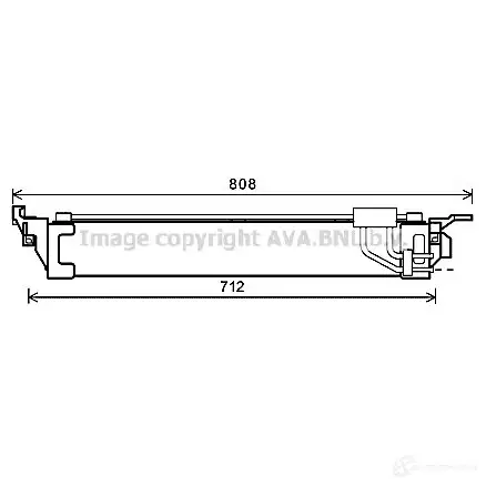 Радиатор АКПП PRASCO rt3568 2603790 4045385192021 W K7GIYS изображение 0