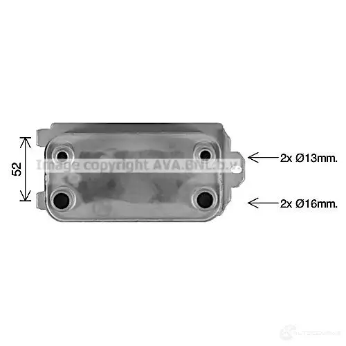 Радиатор АКПП PRASCO au3340 KF E87Q 1437699633 изображение 0