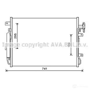 Радиатор АКПП PRASCO au3340 KF E87Q 1437699633 изображение 1