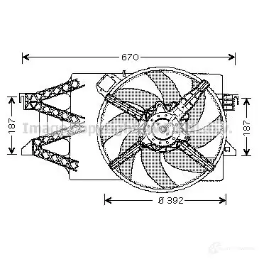Масляный радиатор двигателя PRASCO 1437648078 F5HIT 56 rt3651 изображение 2