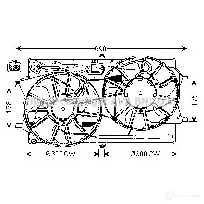 Масляный радиатор двигателя PRASCO 1437648066 rt3638h V9CZZ Q3 изображение 1