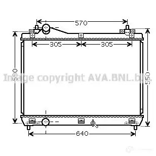 Масляный радиатор двигателя PRASCO ol3702h 1437648508 6FCLI6 V изображение 2