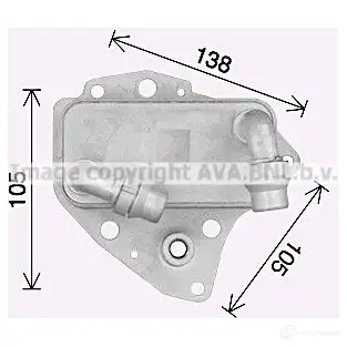 Масляный радиатор двигателя PRASCO C RE8U ol3705 1437648541 изображение 0