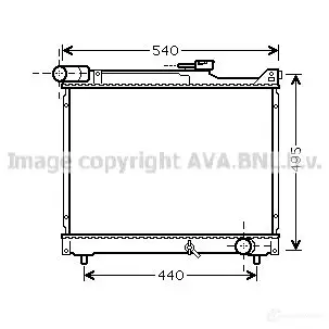 Масляный радиатор двигателя PRASCO ol3704 1437648563 7C WBS9O изображение 1