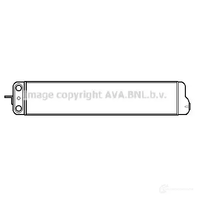 Масляный радиатор двигателя PRASCO bw3152 GOJR TOD 4045385005819 2577164 изображение 0