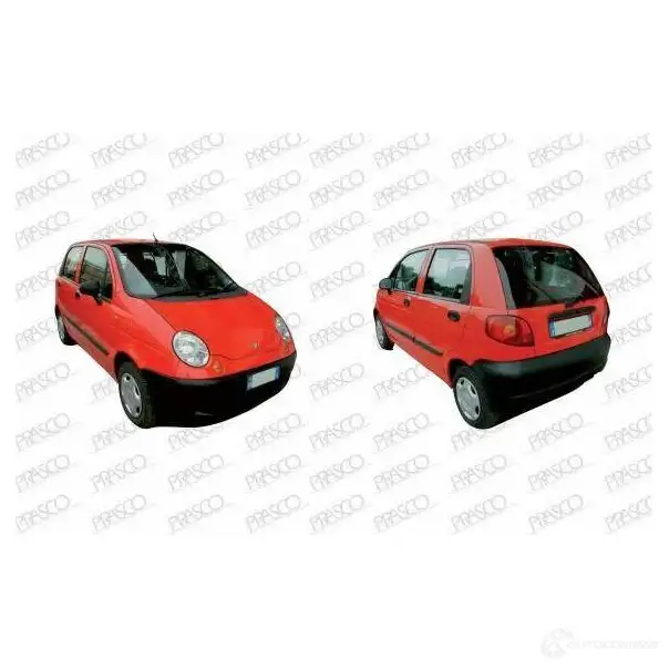 Задний бампер PRASCO 2581716 KKA WLUB dw3221061
