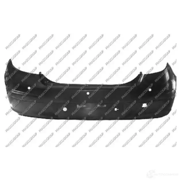 Задний бампер PRASCO O6W LE hn0401061 2588609 8033533184741