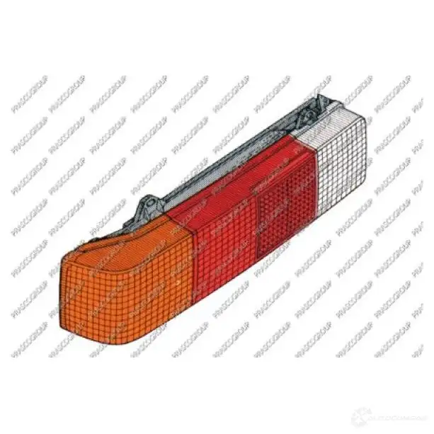 Задний фонарь PRASCO FT0174053 2584691 8NDAW CY 8033533056154