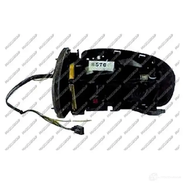 Наружное зеркало PRASCO 2593897 8033533073700 WBMU WP1 me0277314