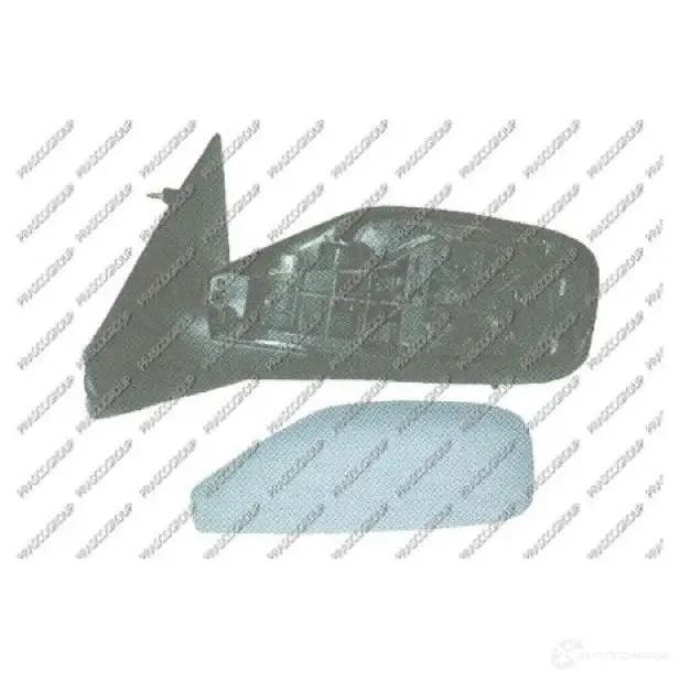 Зеркало боковое наружное PRASCO K3YO4 2602519 RN08573 23 RN0847323 изображение 0