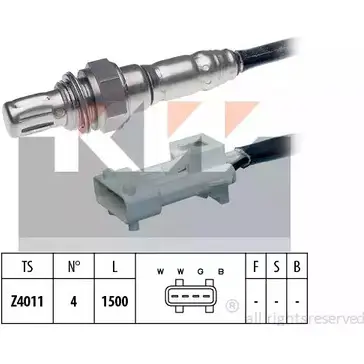 Лямбда-зонд KW FACET 10.7066 497 066 3301806 EPS 1.997.066 изображение 0