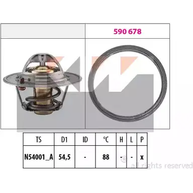 Термостат ож KW FACET 7.8787 3304765 EPS 1.880.787 580 787 изображение 0