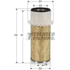 Воздушный фильтр TECNECO FILTERS EEZ38O KN 1SE 3305744 AR113-I изображение 0