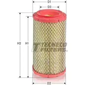 Воздушный фильтр TECNECO FILTERS 3305778 AR131D 4QPM R2J XH14C изображение 0