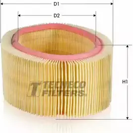 Воздушный фильтр TECNECO FILTERS AR258PM-R 3306014 VN8YTCG K7Z R63