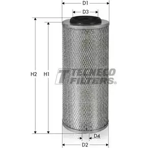 Воздушный фильтр TECNECO FILTERS 38P263 3306321 AR542-I C9K LYF изображение 0