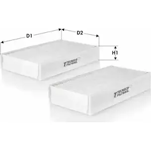 Салонный фильтр TECNECO FILTERS 3306587 NK9 Y73X CK19004-2 3TET6J