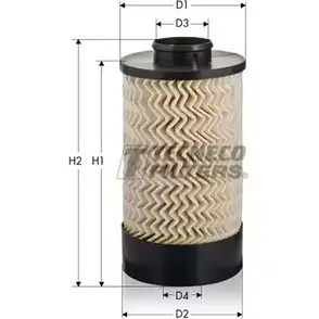 Топливный фильтр TECNECO FILTERS H1JRUXR GS010635-E X2WI Y 3306903 изображение 0
